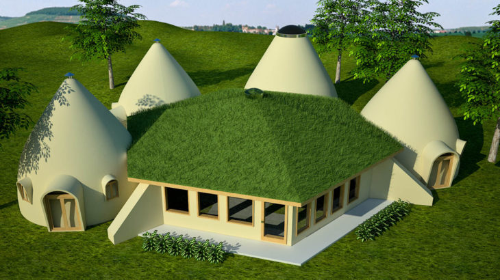 Green Building, sustainable building, earthbag building, earthbag, earthbag house, earthbag construction, sandbag house