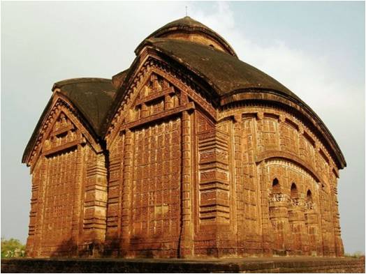 indus valley clay architecture Bishnupur
