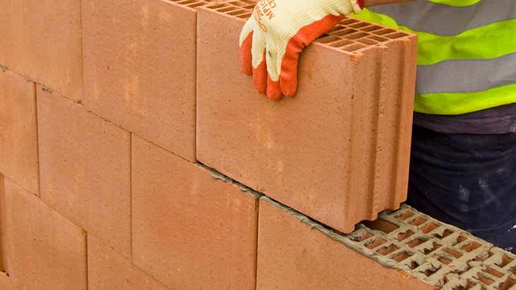 • Hollow bricks, Natural clay bricks, Porotherm