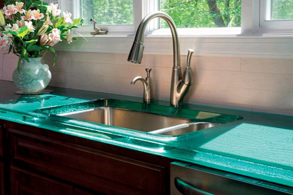 Here Is Why You Should Choose Green Kitchen Countertops