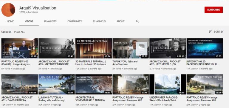 The Top 7 Architecture Channels On YouTube | Go Smart Bricks