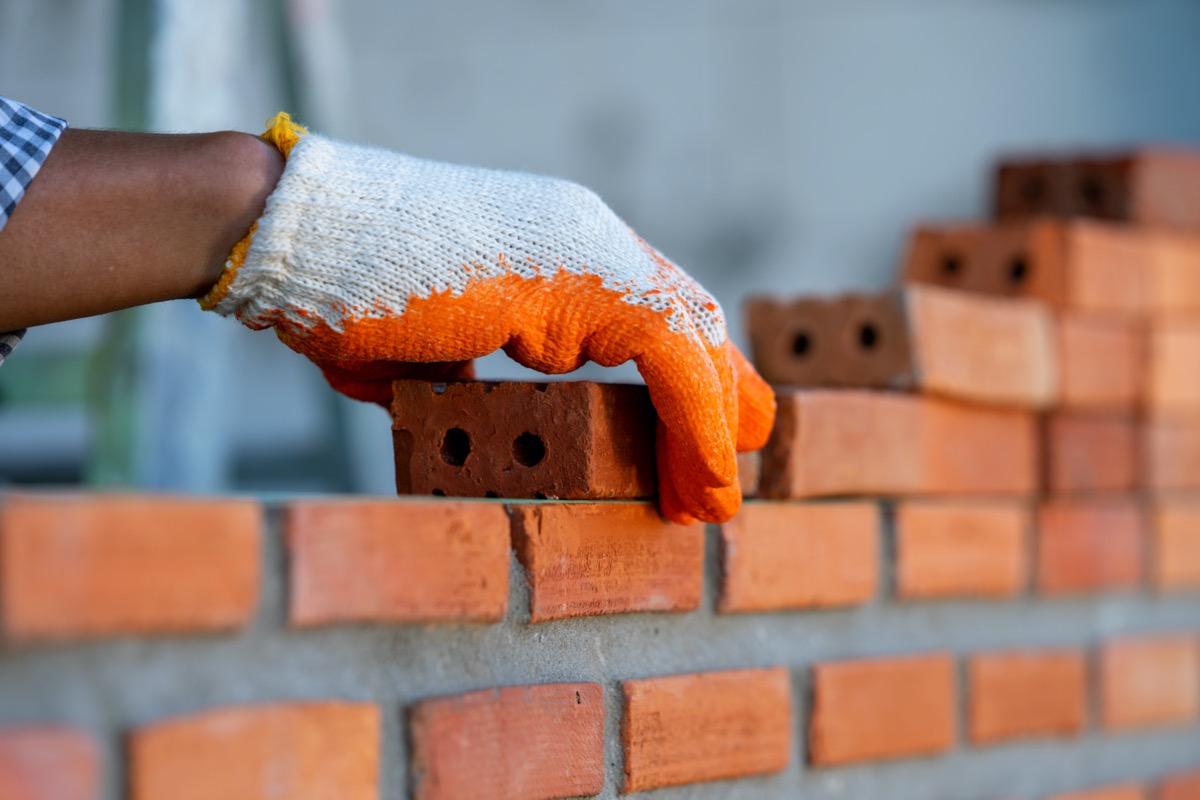 building brick wall